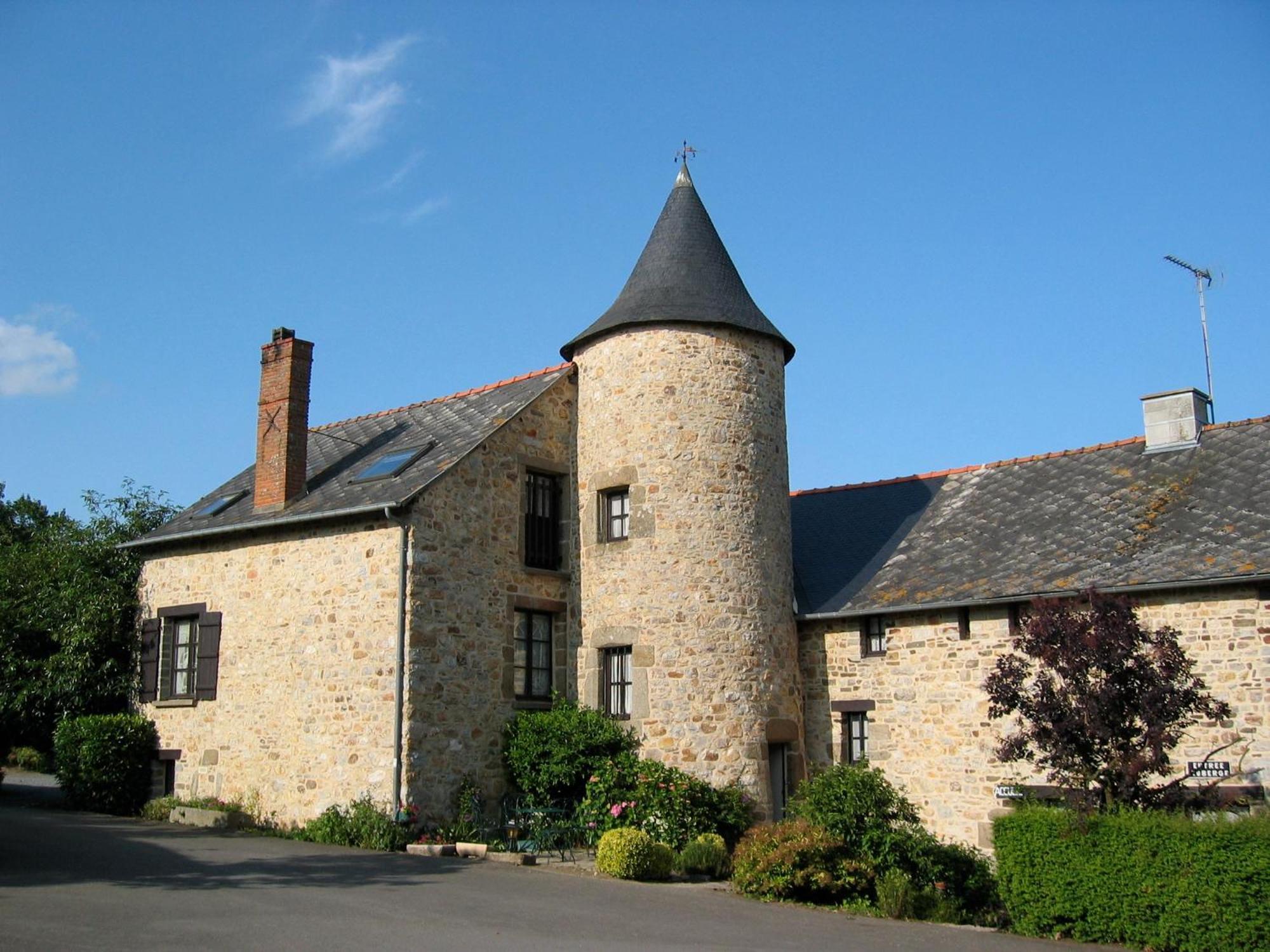 Chambres d'Hôtes de la Ferme Auberge de Mésauboin Billé Exterior foto